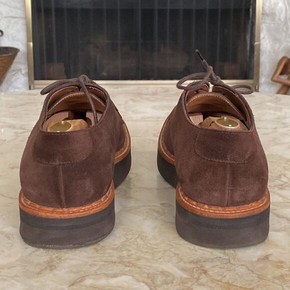 John Fluevog Donald Suede Leather Creepers - Picture 7 of 13